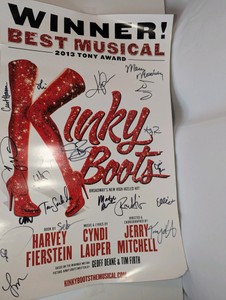 Signed Cast Musical Broadway Poster-No coa
