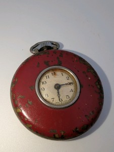 Antique pocket watch, Ingraham model, Untested