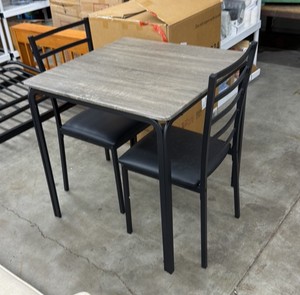 Small kitchendining dining room table with two chair chairs