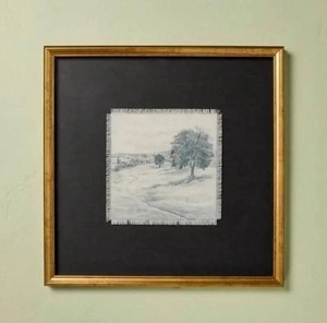 Hearth & Hand with Magnolia Framed Wall Art  - Brand New  - 18 x 18