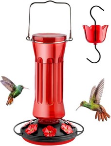 Jarkyfine Hummingbird Feeder - Red