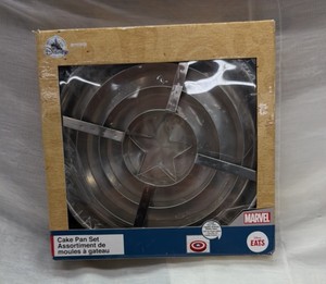 Brand New Disney Marvel Cake Pan Set