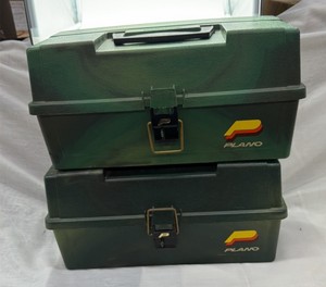 Lot of 2 Plano Tacklebox