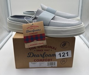 Brand New size 7 12 Dearfoam Comfort memory foam slide on shoes