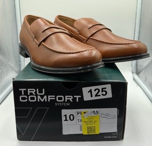 Brand New size 10 mens Tru Comfort platform shoes dress shoes