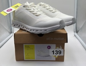 Brand New size 5 12 All In Motion white color Britney sneakers