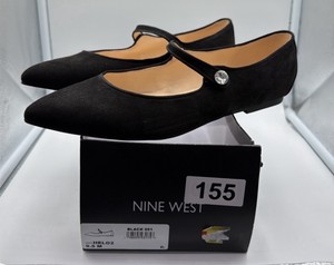 Brand New Womens size 9 12 Nine West  black stylish flats