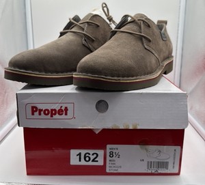 Brand New Mens size 8 12 Propet stone color dress shoes