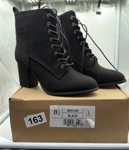 Brand New Womens size 8 12 Baylor black dress boots
