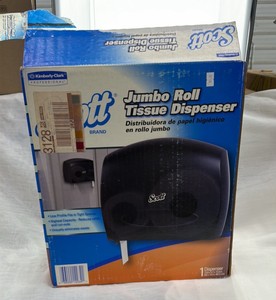 Brand New Scott Brand Jumbo Roll tissue dispenser