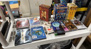 Large lot of VHS and DVD movies