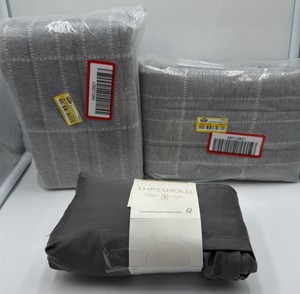 Lot of 3 Brand New standard pillowcase covers - Threshold Brand