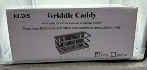Brand New KGDJS Griddle Caddy grey color