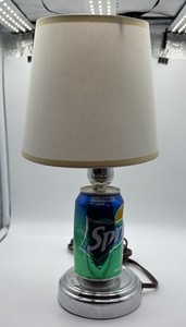 Antique Sprite Soda Can Lamp
