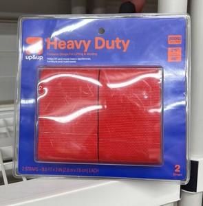 Brand New Up and Up heavy duty forearm straps for lifting and moving - two straps per package