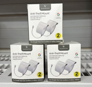 Lot of 3 Wasserstein Brand anti-theft mounts - two per pack