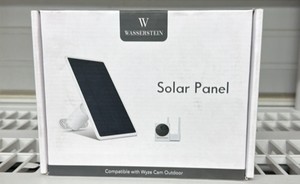 Brand New Wasserstein brand solar panel compatible with Wyze cam outdoor