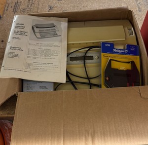 Antique Sears Electronic Portable Typewriter