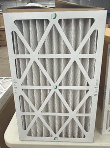 Brand new case of 10-  Glasfloss Brand 16 x 25 x 2 air filters furnace filters.