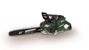 $449 Masterforce  20" 80-Volt Brushless Cordless Chainsaw