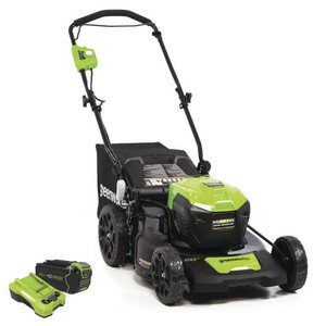 $349 Greenworks  20" 40-Volt Cordless Brushless Push Lawn Mower