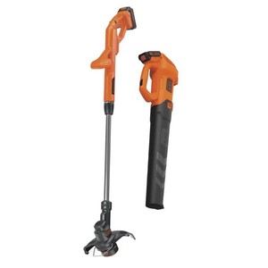 $169 BLACKDECKER  20-Volt Cordless 10 String Trimmer & 320 CFM Leaf Blower Combo Kit