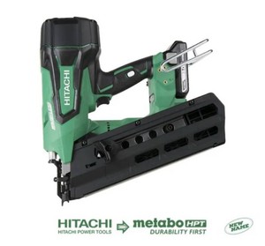 $439 Hitachi NR1890DR 18V Brushless Li-Ion Plastic Collated Round Head Framing Nailer (3.0cAh X 1)