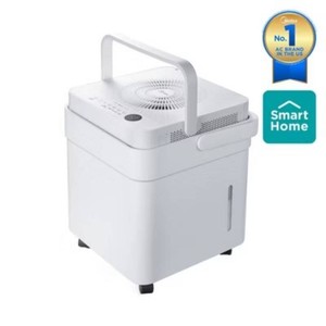 $300 Midea Cube 50-Pint Smart Control Dehumidifier for Rooms Up to 4,500 Sq. Ft. with Built-In Pump, Drain and Hose, Energy Star