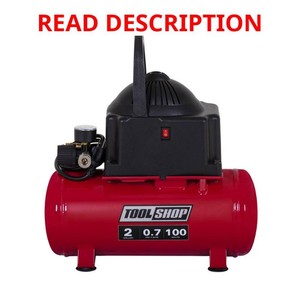 Tool Shop  2 Gallon 100 PSI Portable Electric Hot Dog Air Compressor