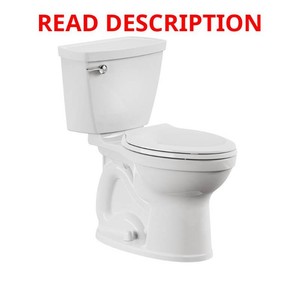 $259 American Standard Titan  2-Piece White Tall Elongated Toilet