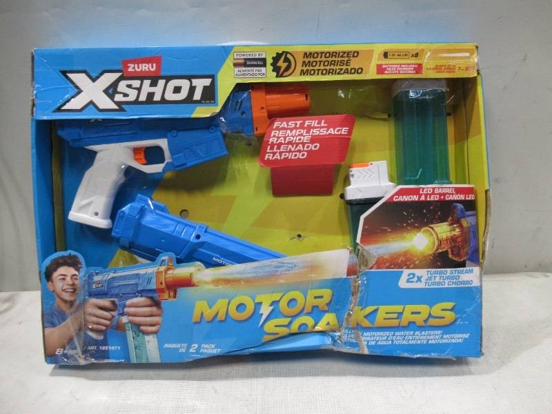 Zuru X-Shot Water Hydra Pulse Motor Soakers, 2 pk.