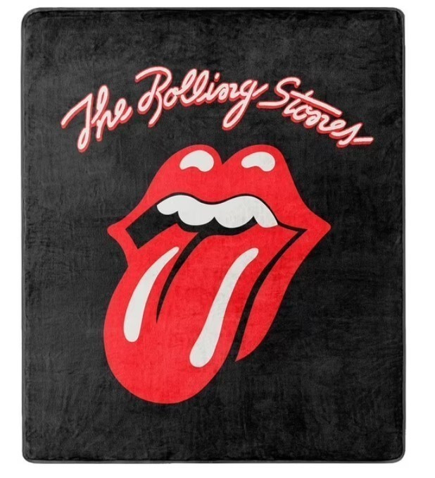 NEW Classic Rock Band Luxury Throw Blanket, 60 x 70 - The Rolling Stones