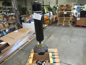 Padded Sparring Dummy with Water Weighted Base and Boxing Gloves
