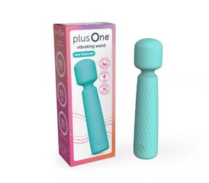 plusOne Rechargeable and Waterproof Wand Vibrator