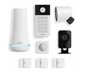 NEW SimpliSafe 8-pc Whole Home HD Security System with IndoorOutdoor Cameras