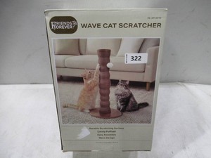 Friends Forever Wave Cat Scratcher 28 Inch High