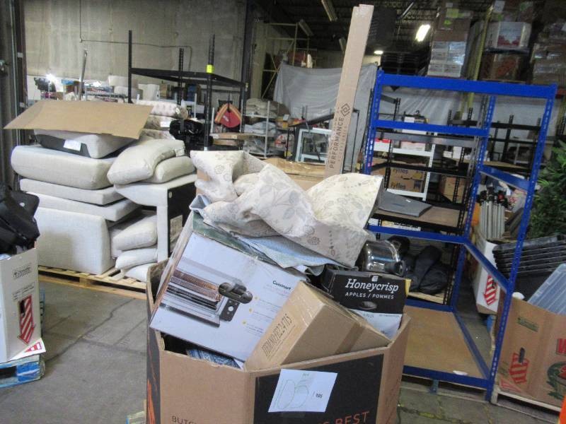 Pallet of Store Overstock and Ecommerce Product and Returns