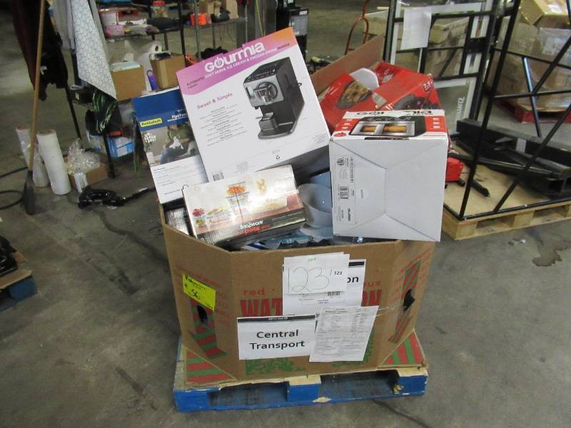 Pallet of Store Overstock and Ecommerce Product and Returns