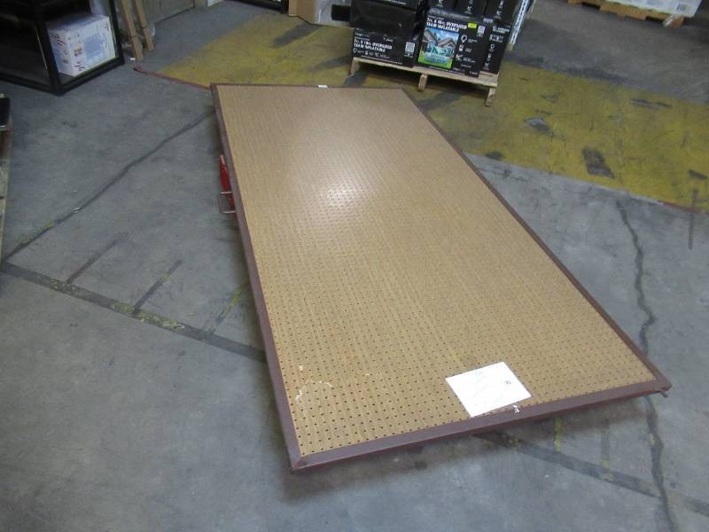 Giant Double Side Peg Board with Metal Frame - Damage in One Corner