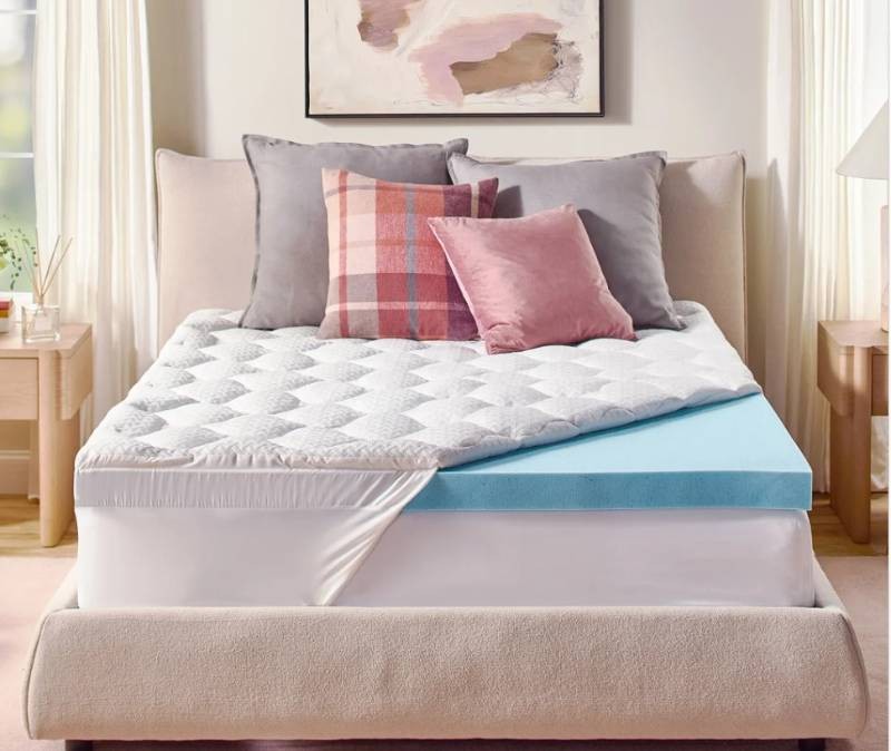 NEW Novaform Pillow Top Gel Memory Foam Mattress Topper - FULL