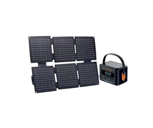 NEW Wattbricks Energy 120-Watt Peak With 99.2Whr Portable Power Station & 30-Watt Portable Solar Panel Bundle