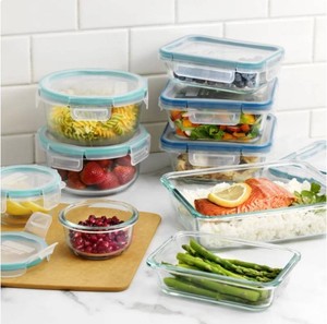 NEW Snapware Pyrex Total Solutions 18-piece Glass Food Storage Set