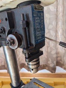 POWER CRAFT BENCH TOP VARIABLE SPEED DRILL PRESS