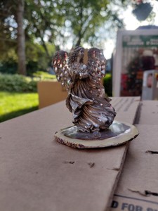 angel on an agate