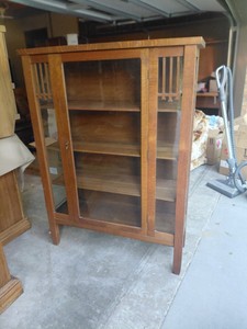 antique display cabinet