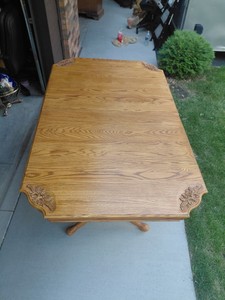 dinner table and chairs