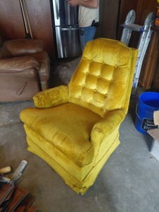 vintage swivel chair