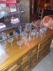 crystal glasses set