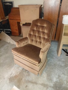 vintage swivel chair