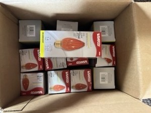 Christmas light bulbs